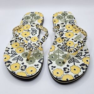 Vera Bradley Floral and Lepord Print Women's Sandals. Size 9-10